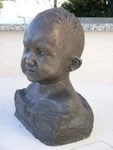 Modellierte Portraitplastik aus dem Atelier Stelling