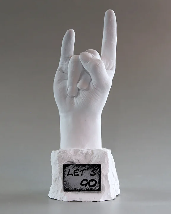 Handabformung - lets go
