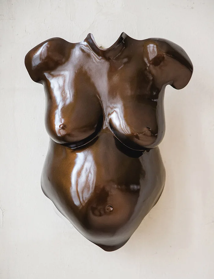 Babybauch - marakeschbraun