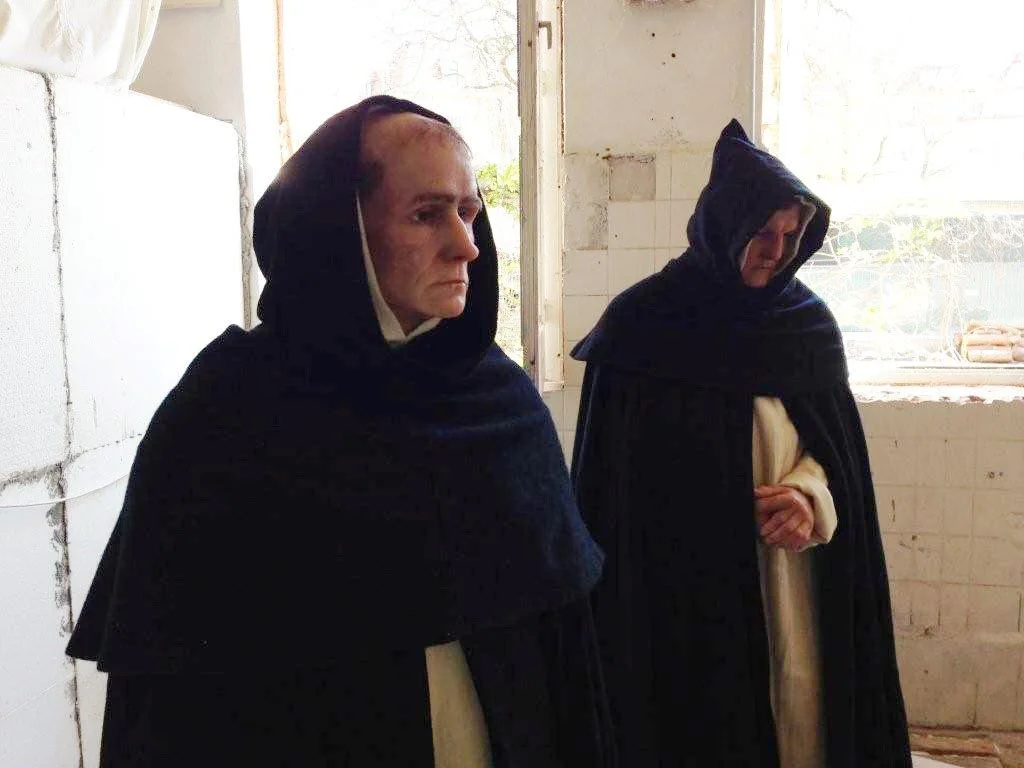 Mönche Ekarius Und Matthes