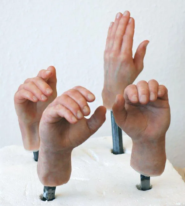 Mönche Handpaare